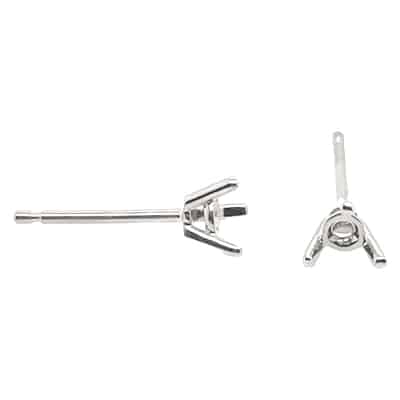 EF-32M: 3 PRONG ROUND FRICTION MARTINI EARRINGS METAL MOLD