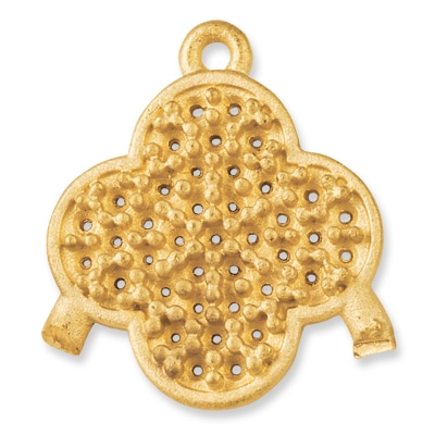 EF-524: CAST LEAVES EARRING NO POST FOR STONES