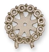 EJ-10/25-10/200: .05CT CAST ROUND EARRING JACKET
