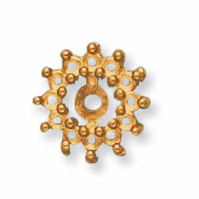 EJ-13: CAST FLOWER SHAPE EARRING JACKET