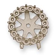 EJ-9/25-9/200: .03CT CAST ROUND EARRING JACKET