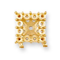 EJ-SQ-4MM-6MM: CAST SQUARE EARRING JACKET