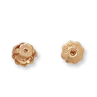 ET-12N: 4.60MM LIGHT THREADED EARRING NUT
