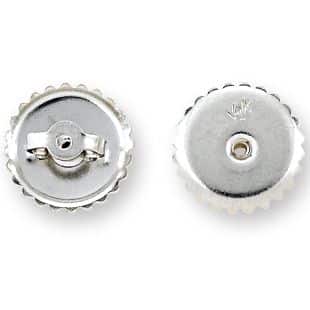 ET-14SN: 8.50MM JUMBO THREADED EARRING NUT FITS ET-10 POST