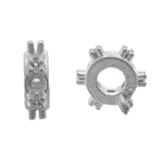 RND-91: 5MM 4 PRONG RONDELLE FOR STONES