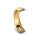 WB-CF: HALF-ROUND COMFORT FIT WEDDING BAND