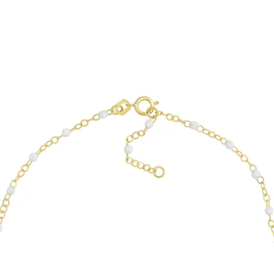 AN-EB: ASSEMBLED ENAMEL BEAD ANKLET