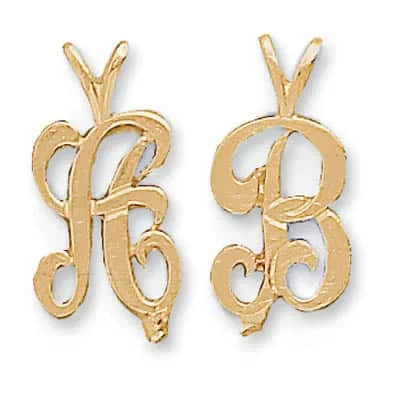 AP-66: 16MM CAST SCRIPT INITIALS W/ RABBIT EAR BAIL