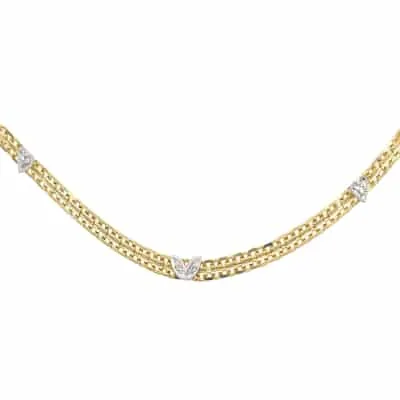 B-8011: BRACELET WITH HEARTS FOR STONES