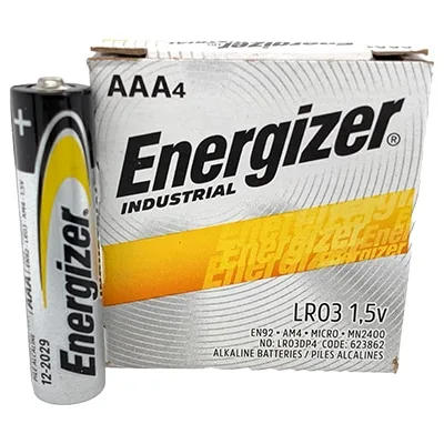BAT-AAA: ALKALINE BATTERIES 4-PACK SHRINK
