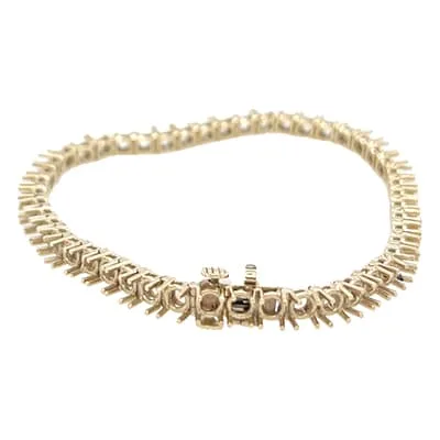 BRT4-15: 4-PRONG TENNIS BRACELET