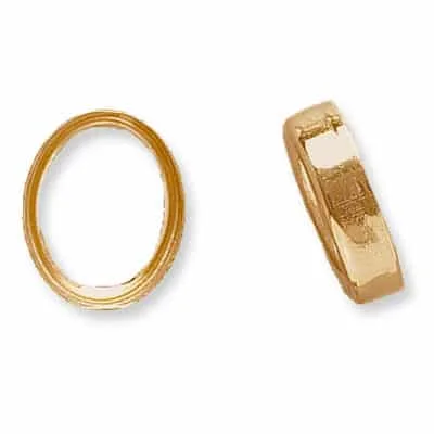 BZ-15: OVAL LOW BEZEL DIE-STRUCK SETTING