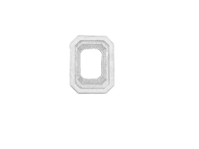 BZ-22: EMERALD CUT SHAPED BEZEL CAST SETTING