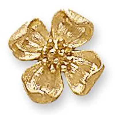 CE-43: CAST FLOWER EARRING