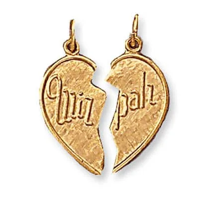 CH-10: BROKEN HEART MIZPAH CHARM