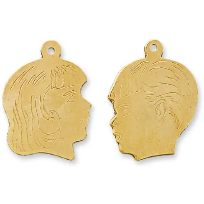 CH-73: 3/4 CHILD PROFILE DESIGNED CHARM"