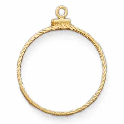 CM-80: DIAMOND CUT SCREW TOP COIN FRAME