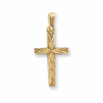 CR-30: HOLLOW CROSS WITH LINED DESIGN