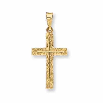 CR-33: HOLLOW CROSS WITH TEXTURED DESIGN