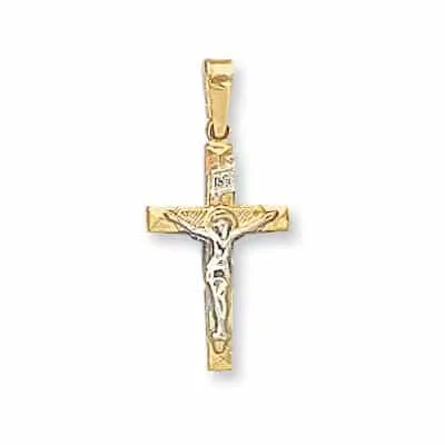 CR-39: HOLLOW CROSS W/ CRUCIFIX