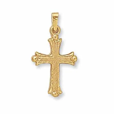CR-44: HOLLOW CROSS WITH TEXTURED DESIGN