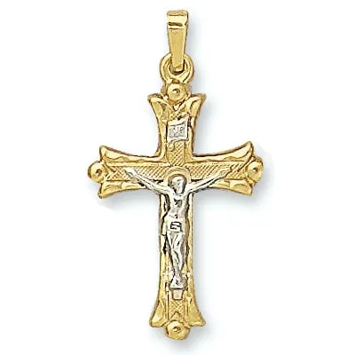 CR-44C: HOLLOW CROSS W/ CRUCIFIX