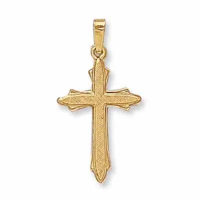 CR-45: HOLLOW CROSS WITH TEXTURED DESIGN