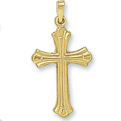 CR-55/5: HOLLOW CROSS WITH TEXTURED DESIGN