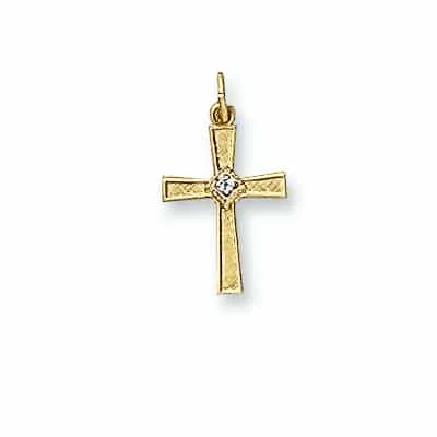 CR-99/3: SOLID CROSS W/ 1 DIAMOND