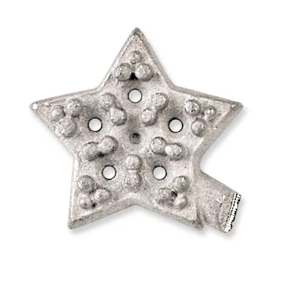 EF-468: CAST STAR EARRING NO POST FOR STONES