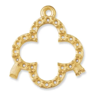 EF-522: CAST LEAVES EARRING NO POST FOR STONES