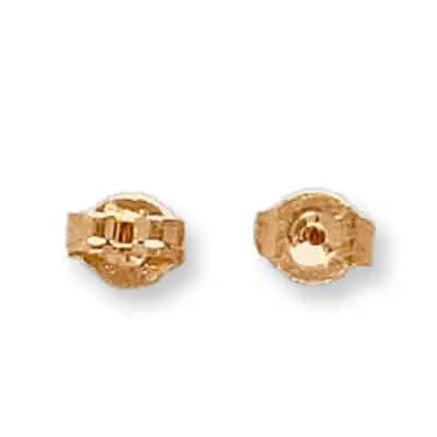 EF-9: 4MM X-LIGHT FRICTION EARRING NUT FITS .030 POST