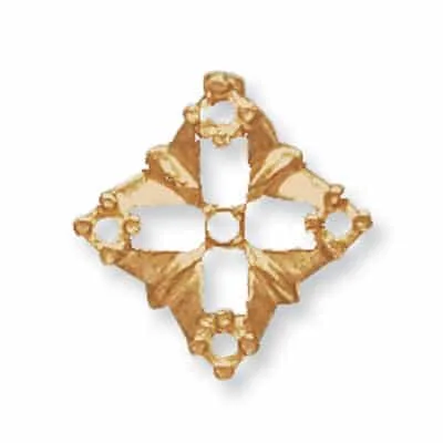 EJ-28: CAST DIAMOND SHAPE EARRING JACKET