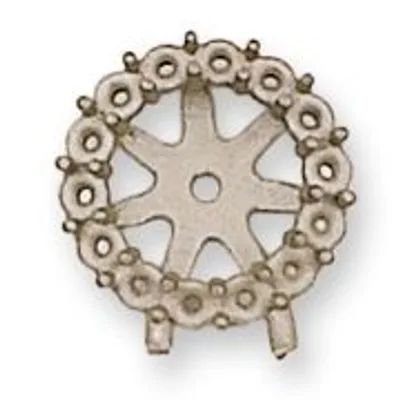 EJ-9/25-9/200: .03CT CAST ROUND EARRING JACKET