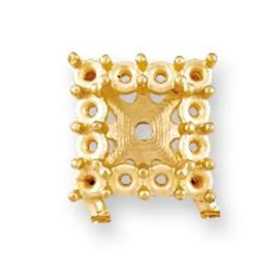 EJ-SQ-4MM-6MM: CAST SQUARE EARRING JACKET