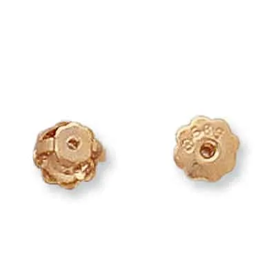 ET-12N: 4.60MM LIGHT THREADED EARRING NUT