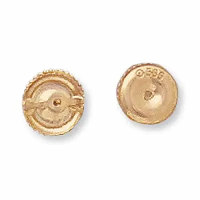ET-13N: 6.40MM LIGHT THREADED EARRING NUT