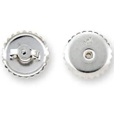 ET-14SN: 8.50MM JUMBO THREADED EARRING NUT FITS ET-10 POST