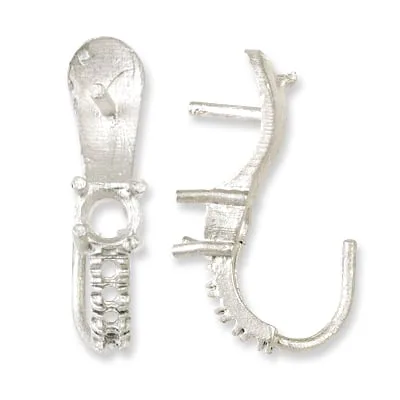EW-7687: LEVER BACK EAR. FOR PEARL & STONES