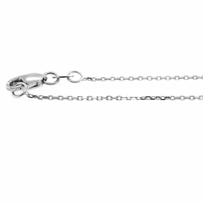 NC-11-32DC: 1.12MM ASSEMBLED DIAMOND CUT CABLE CHAIN W/ LOBSTER LOCK