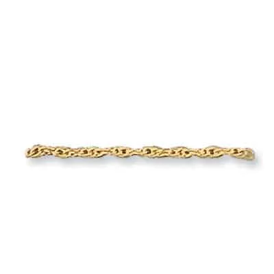 FC-11R: 1.25MM MACHINE MADE ROPE CHAIN BY THE INCH