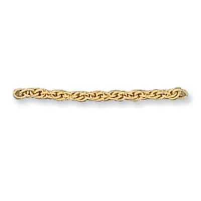 FC-15R: 2.5MM MACHINE MADE ROPE CHAIN BY THE INCH