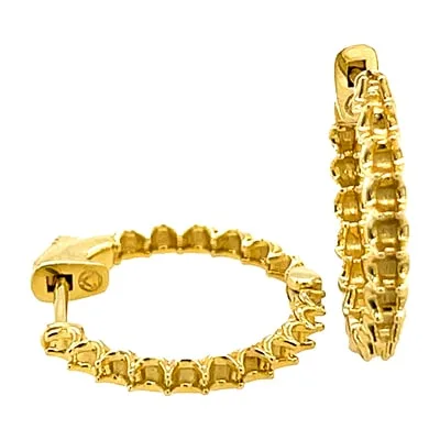 HE-414: HOOP EARRINGS FOR STONES INSIDE AND OUT