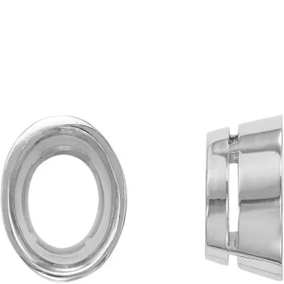 BZ-18: OVAL TAPERED BEZEL W/ AIRLINE CAST SETTING
