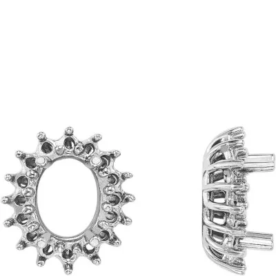 CS-46: OVAL CENTER CLUSTER CAST SETTING