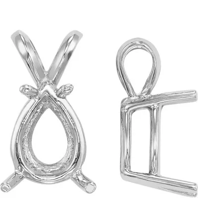 PE-47: CAST REGULAR WEIGHT 4 PRONG PENDANT