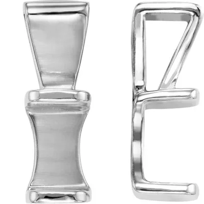 PE-OCH: CAST OVAL CHANNEL SET PENDANT