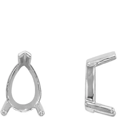 S-103: V-PRONG CAST PEAR SHAPED SINGLE BASE SETTING