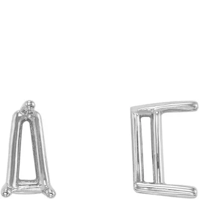 S-131: 3-PRONG TAPERED BAGUETTE CAST SETTING