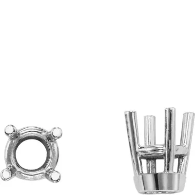 S-20: 4-PRONG ROUND HIGH &amp; HEAVY CAST SETTING